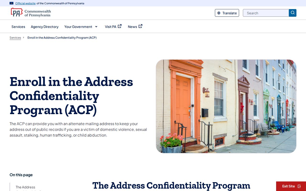 Northampton Township neighbors privacy through Pennsylvania Address Confidentiality Program