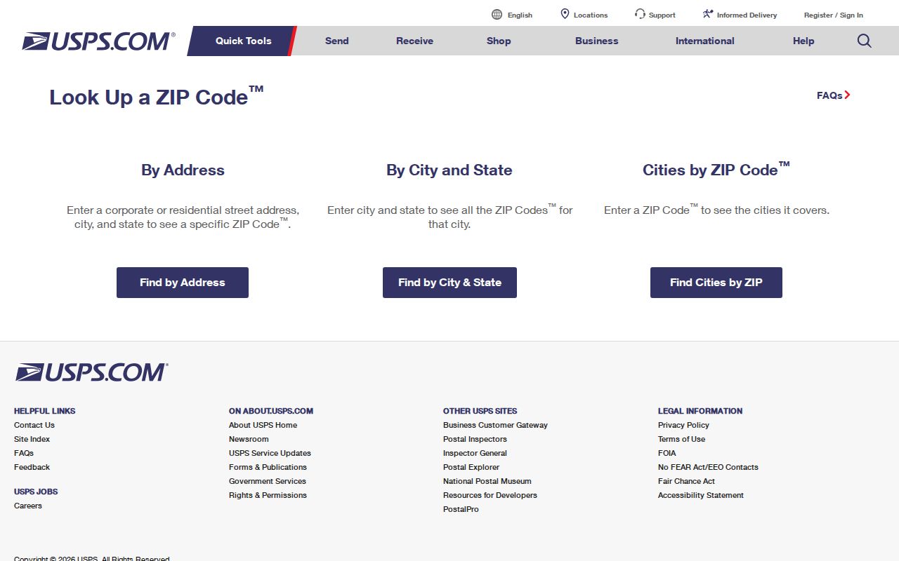 Northampton Township ZIP code directory USPS address lookup